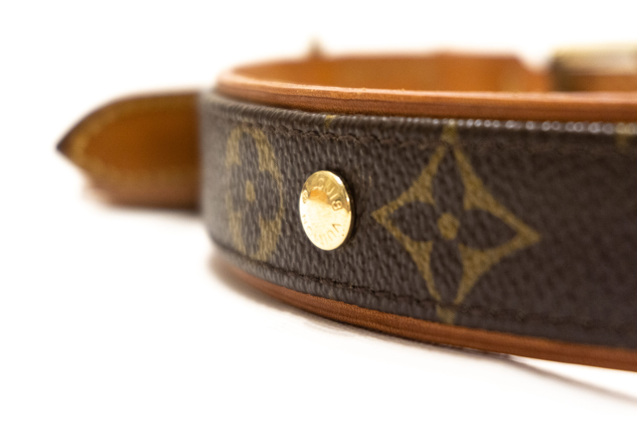 Louis Vuitton Baxter PM Hundehalsband & MM Hundescheine Set unbenutzt  SL0064 CV1189