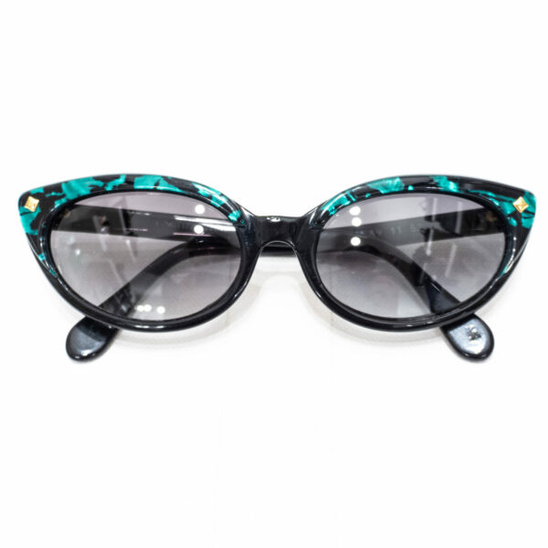 MCM Sonnenbrille schwarz grün