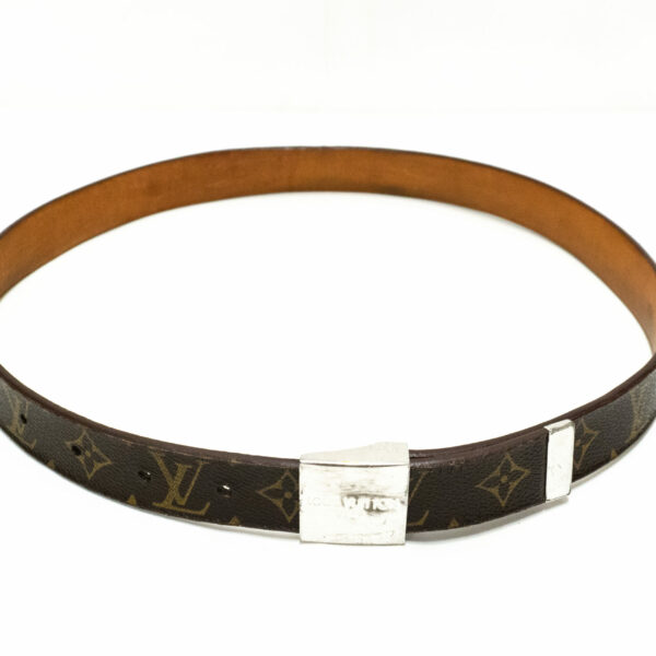 Louis Vuitton Gürtel 100cm braun