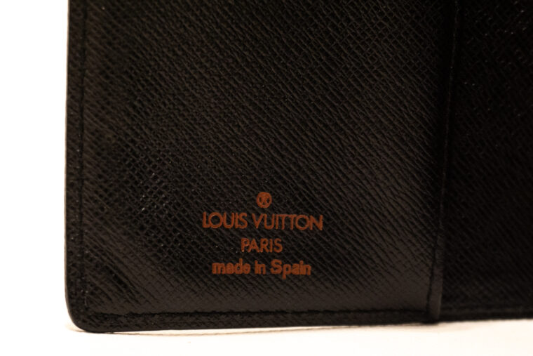 Louis Vuitton Kalender Agenda PM Epi Leder schwarz – Luxus Store