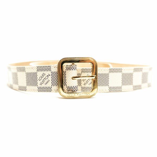 Louis Vuitton Gürtel Damier Azur 110cm