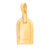Louis Vuitton Adressanhänger Taschenanhänger VVN Leder Beige
