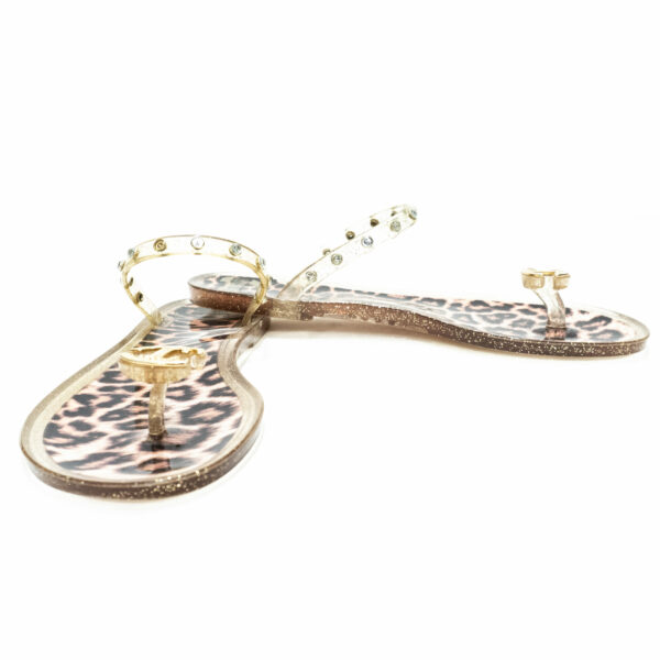 Just Cavalli Schuhe Sandalen gold transparent 38
