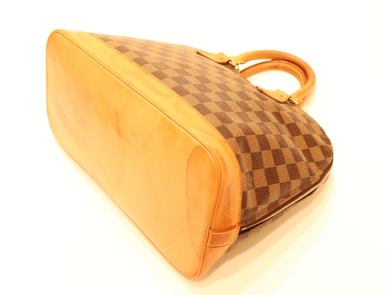 Louis Vuitton Tasche Alma Damier Ebene Braun – Luxus Store