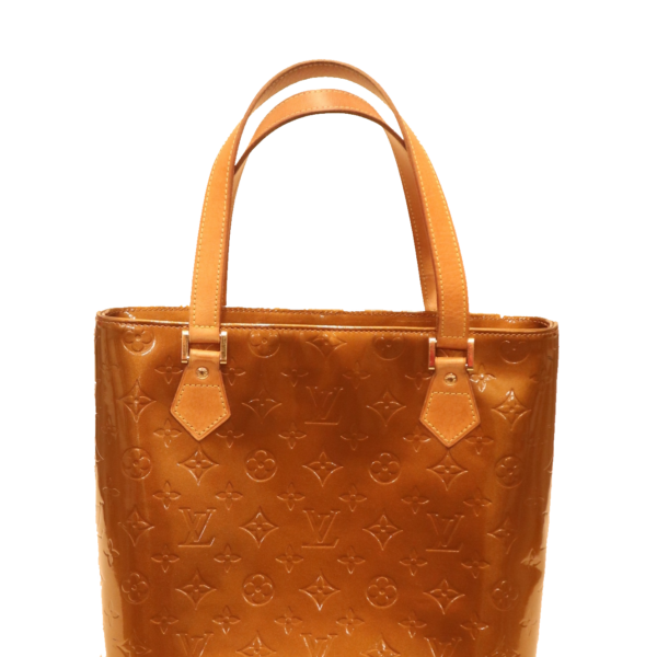 Louis Vuitton Tasche Houston Vernis Leder Bronze