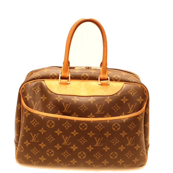 Louis Vuitton Tasche Deauville Monogram Canvas Braun