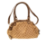 Gucci Tasche Stoff beige braun