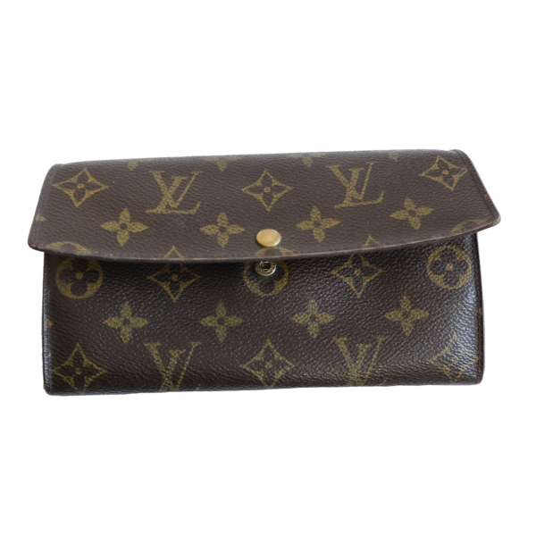 Louis Vuitton Geldbörse Portefeuille Emily Monogram Canvas Braun