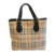 Burberry Tasche Haymarket Check beige schwarz