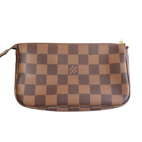 Louis Vuitton Tasche Marais Pochette Damier Ebene Braun