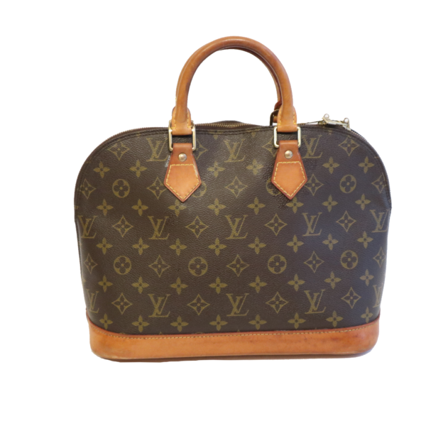 Louis Vuitton Tasche Alma Monogram Canvas Braun