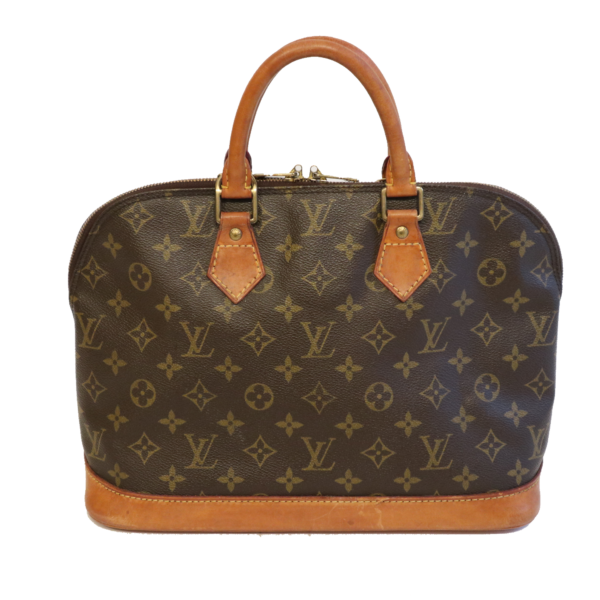 Louis Vuitton Tasche Alma Monogram Canvas Braun