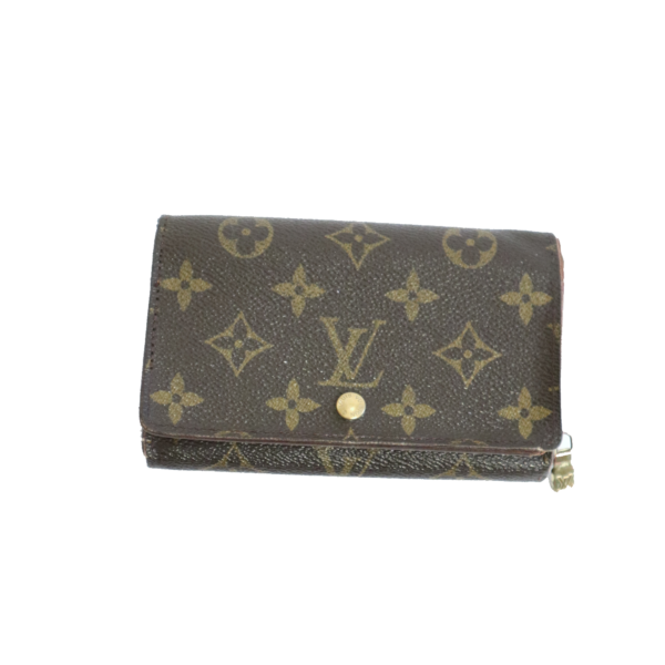 Louis Vuitton Geldbörse Tresor Monogram Canvas Braun