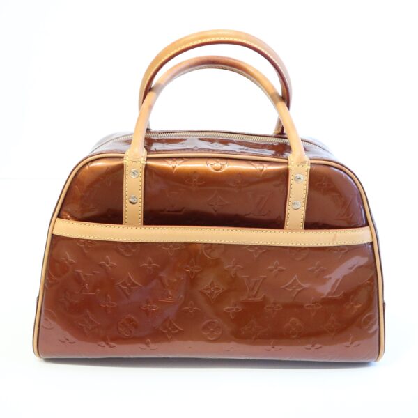 Louis Vuitton Tasche Tompkins Vernis Leder Bronze Square