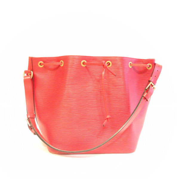 Louis Vuitton Tasche Petit Noe Epi Leder rot