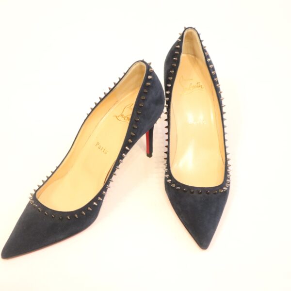 Christian Louboutin Pumps Dunkelblau Gr. 37