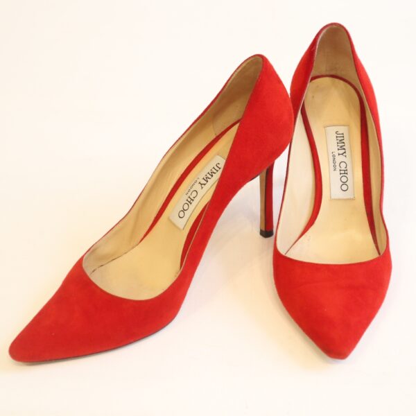 Jimmy Choo Pumps Rot Gr. 37