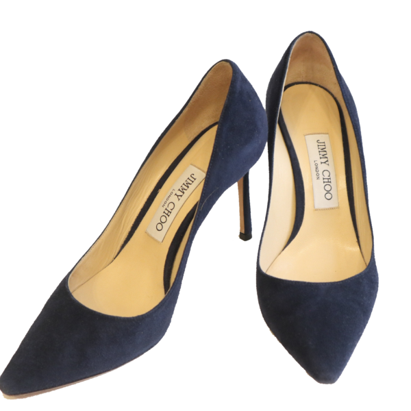 Jimmy Choo Pumps Dunkelblau Gr. 37