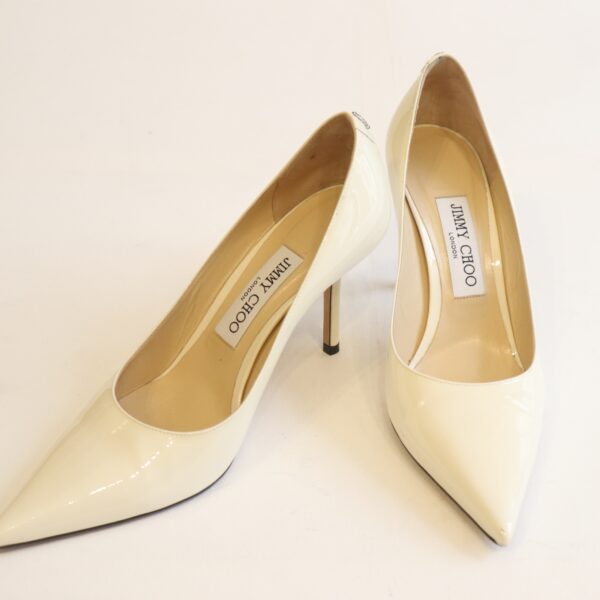 Jimmy Choo Pumps Weiß Gr. 37