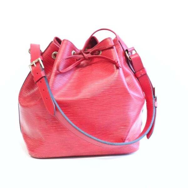 Louis Vuitton Tasche Petit Noe Epi Leder rot