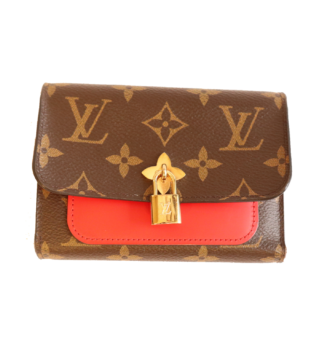 Louis Vuitton Geldbörse Compact Wallet Monogram Flower