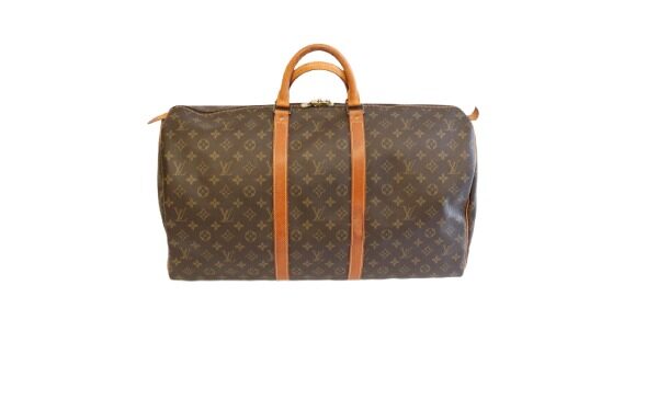 Louis Vuitton Keepall 55 Monogram Canvas braun