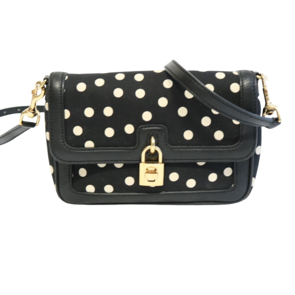 Dolce & Gabbana Tasche schwarz / gepunktet