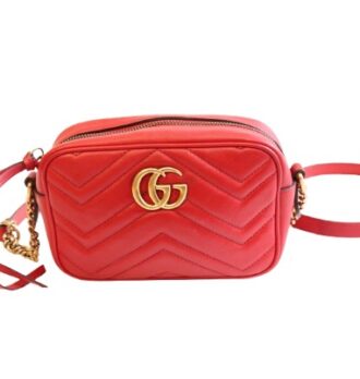 Gucci Tasche GG Marmont Mini rot