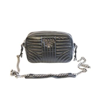 Prada Tasche Diagramme schwarz