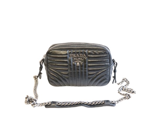 Prada Tasche Diagramme schwarz