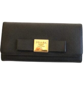 Prada Geldbörse schwarz