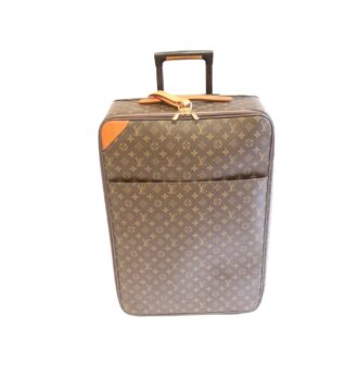 Louis Vuitton Rollkoffer Pegase 65 Monogram Canvas braun