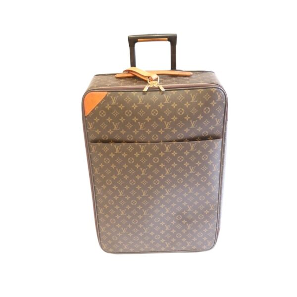Louis Vuitton Rollkoffer Pegase 65 Monogram Canvas braun