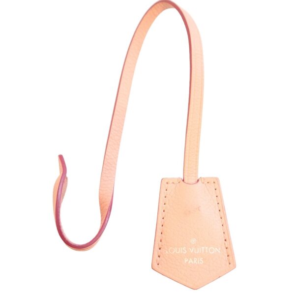 Louis Vuitton Anhänger Schlüsselglocke Leder rosa